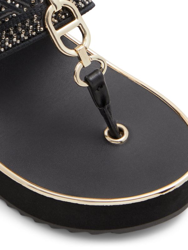 FASSBIDER - כפכפי רוקי גבוהים עם אבזם לנשים