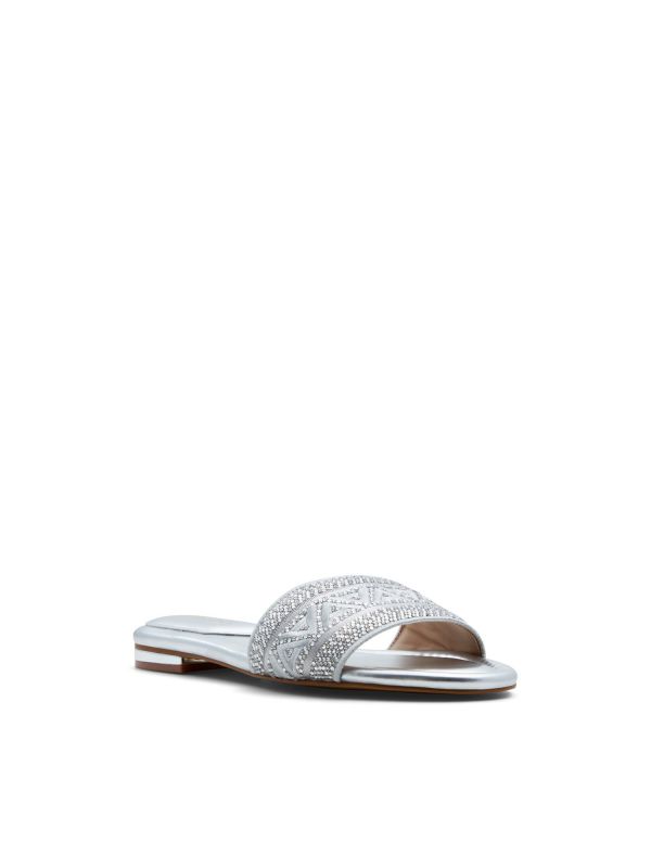 GHALIA - כפכפים שטוחים מעוטרים לנשים