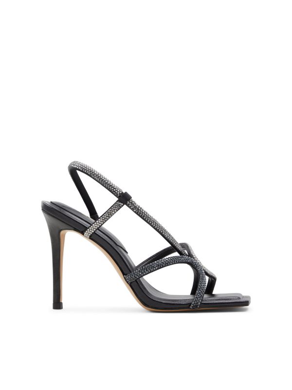 KROLEWNA - סנדלי סטילטו עם אבנים לנשים