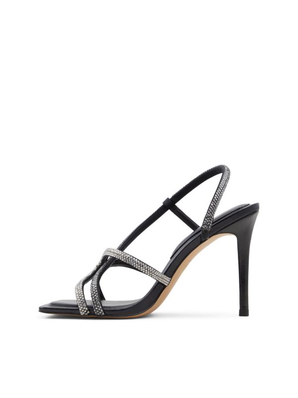 KROLEWNA - סנדלי סטילטו עם אבנים לנשים