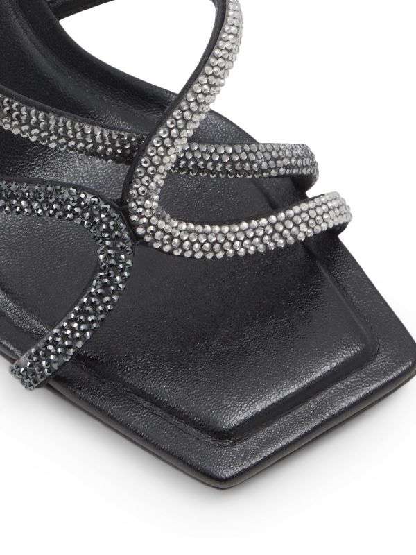 KROLEWNA - סנדלי סטילטו עם אבנים לנשים