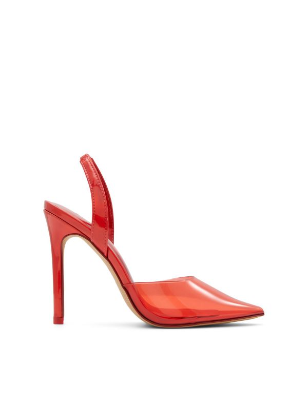 MARIE - נעלי סירה שקופות עם עקב לנשים