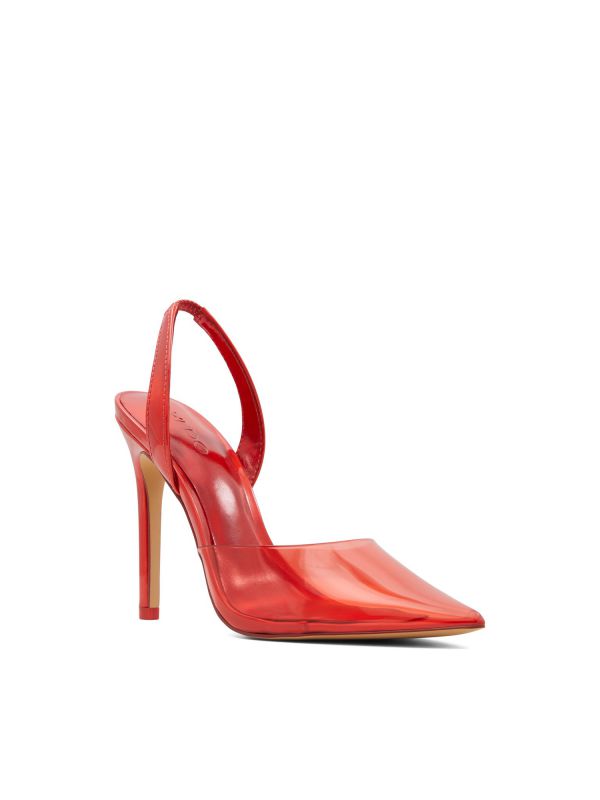 MARIE - נעלי סירה שקופות עם עקב לנשים