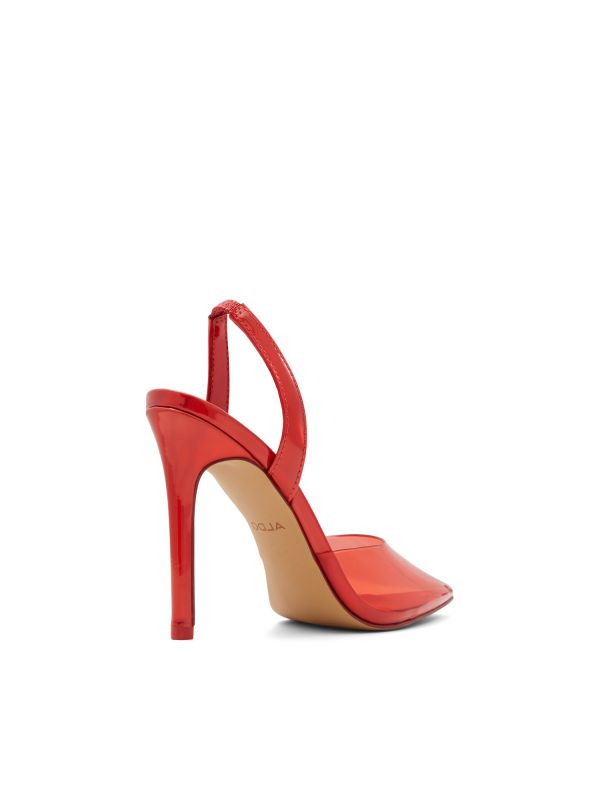 MARIE - נעלי סירה שקופות עם עקב לנשים