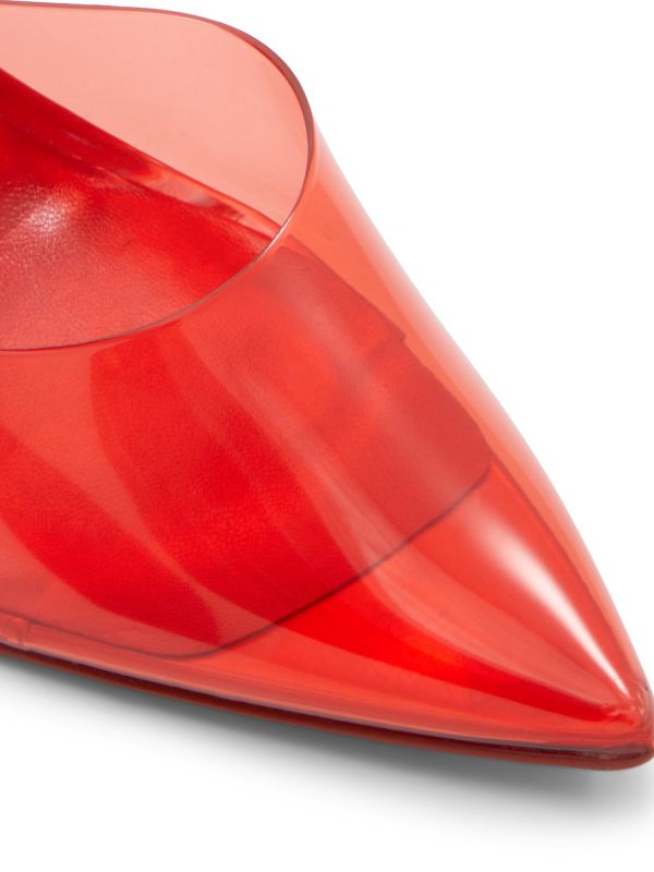 MARIE - נעלי סירה שקופות עם עקב לנשים