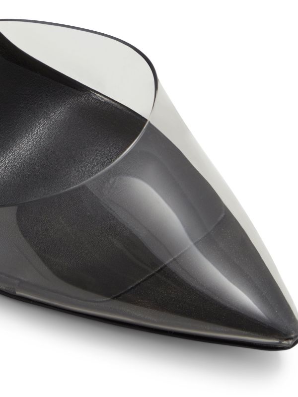 MARIE - נעלי סירה שקופות עם עקב לנשים