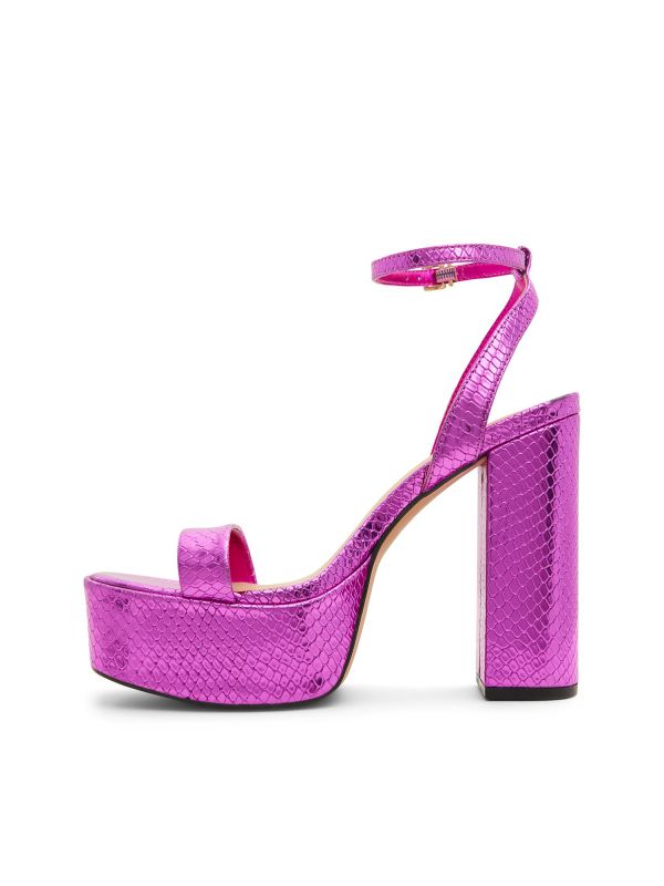 MATYLDA - סנדלי עקב גבוה עם הגבהה קדמית