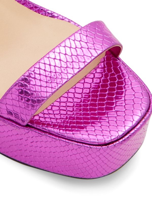 MATYLDA - סנדלי עקב גבוה עם הגבהה קדמית