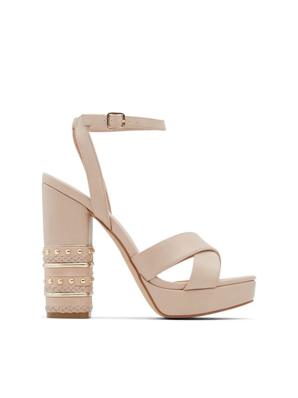 MOOMBA - סנדלי עקב מעוטרים