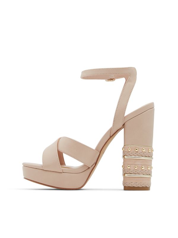 MOOMBA - סנדלי עקב מעוטרים