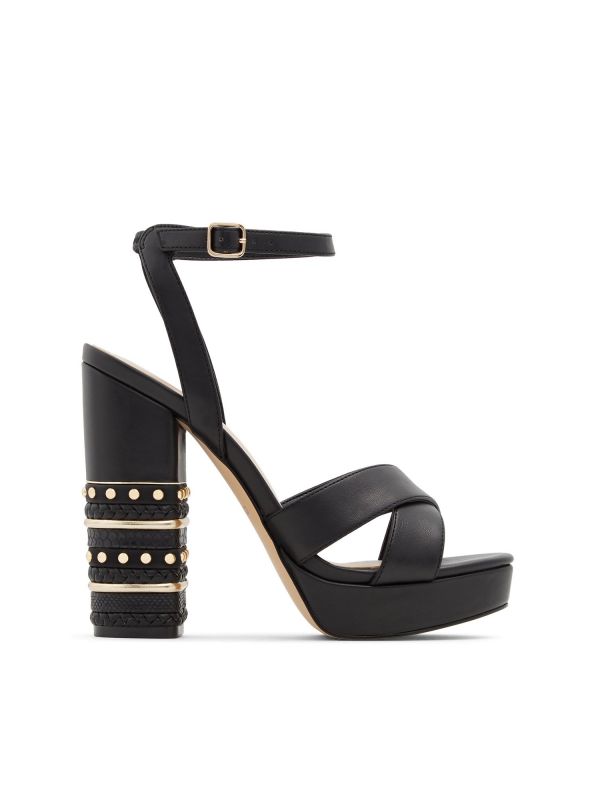 MOOMBA - סנדלי עקב מעוטרים