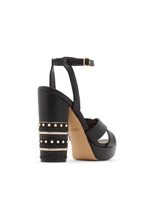 MOOMBA - סנדלי עקב מעוטרים