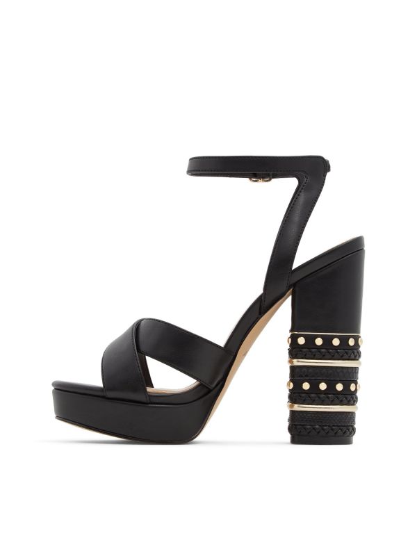 MOOMBA - סנדלי עקב מעוטרים