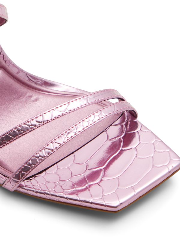 PHAEDRA - סנדלי עקב עם רצועות מטפסות לנשים