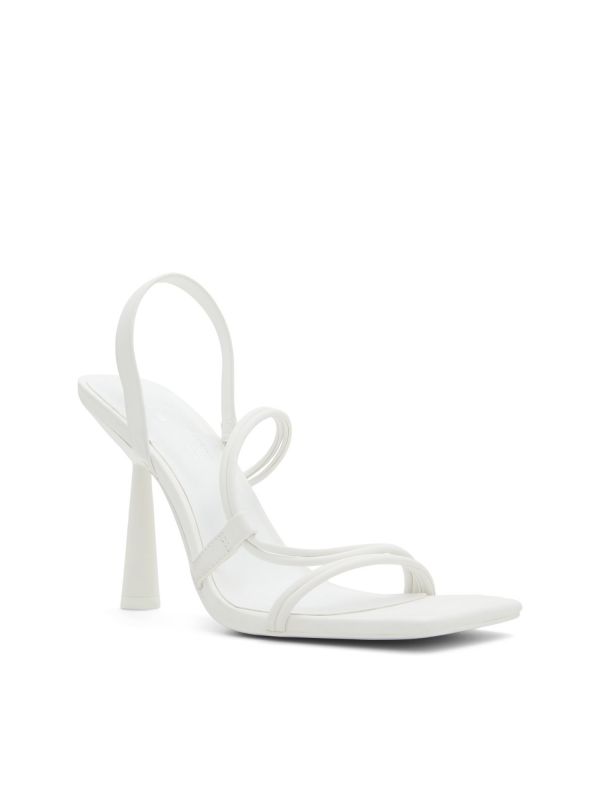 RORKA - כפכפי עקב עם רצועות דקות לנשים