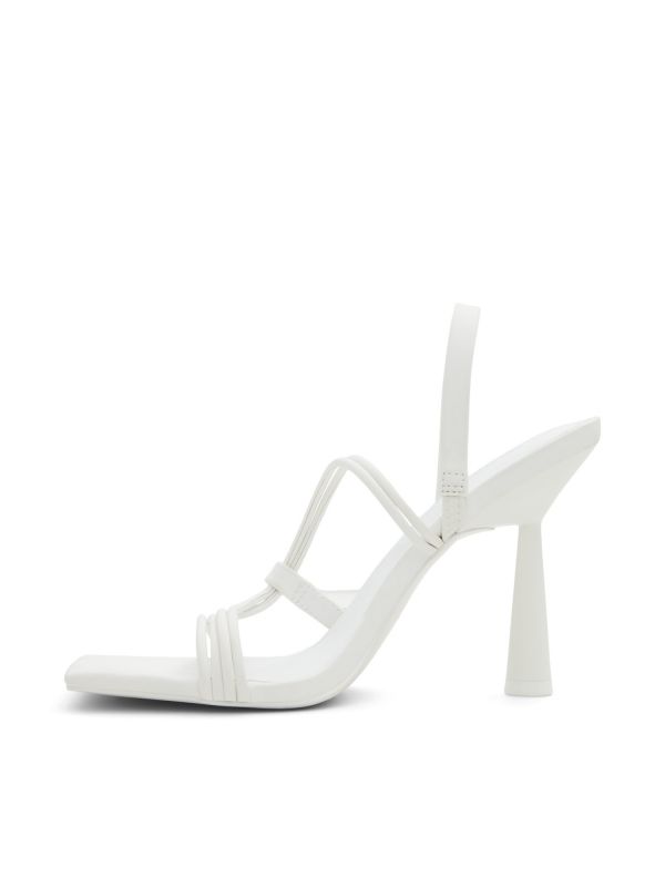 RORKA - כפכפי עקב עם רצועות דקות לנשים