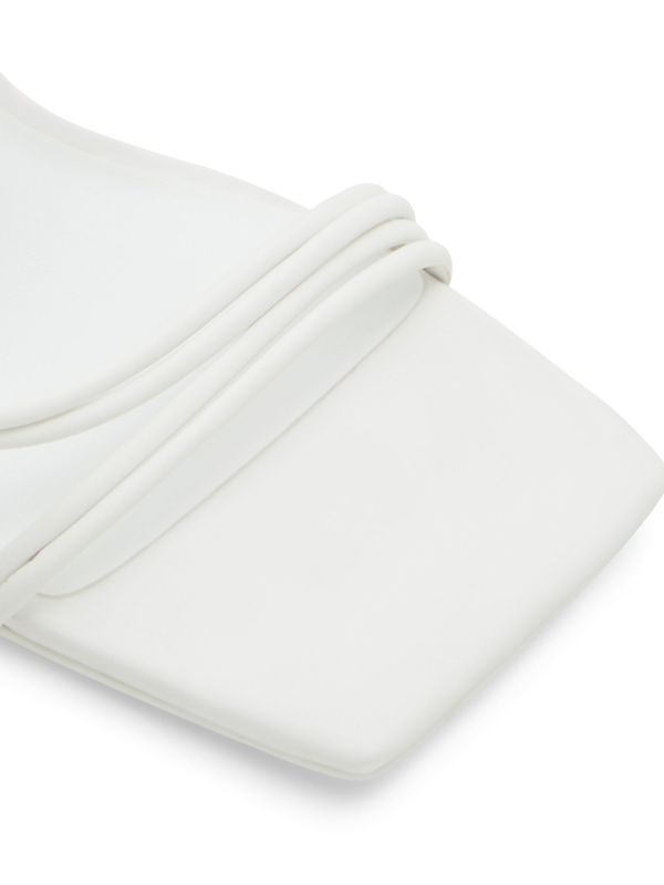 RORKA - כפכפי עקב עם רצועות דקות לנשים