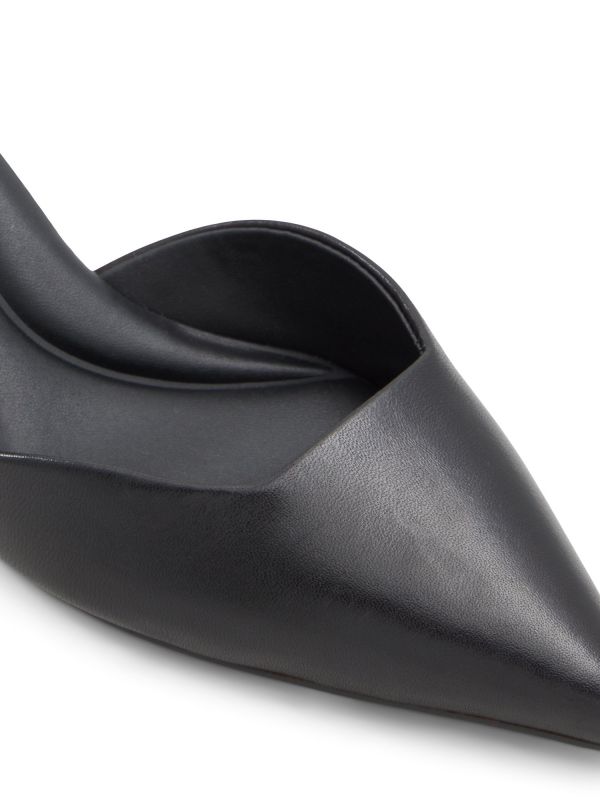 SABIYA - נעלי סירה עם עקב מרובע נמוך לנשים