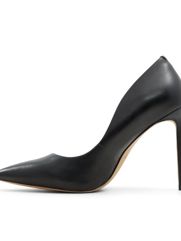 STESSY2.0 - נעלי עקב סירה בגימור מבריק לנשים