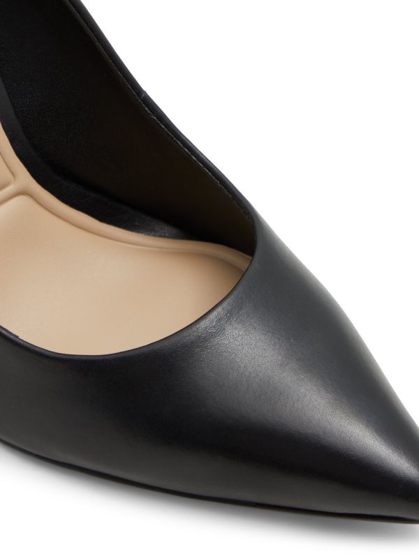 STESSY2.0 - נעלי עקב סירה בגימור מבריק לנשים