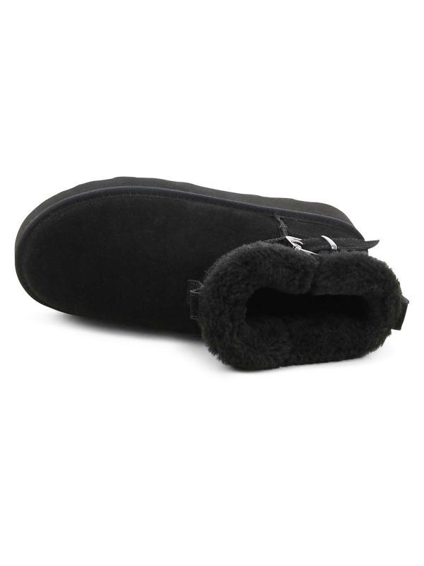 מגפוני נשים עם ריפוד פרווה