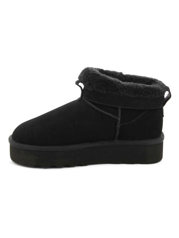 מגפוני נשים עם ריפוד פרווה