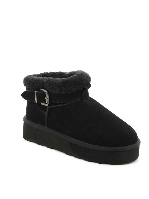 מגפוני נשים עם ריפוד פרווה