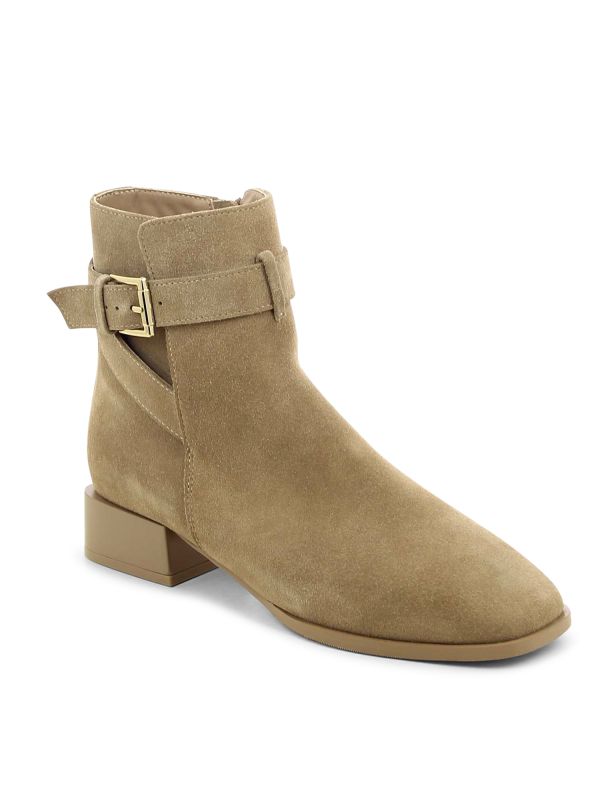 מגפונים לנשים עם אבזם מוזהב