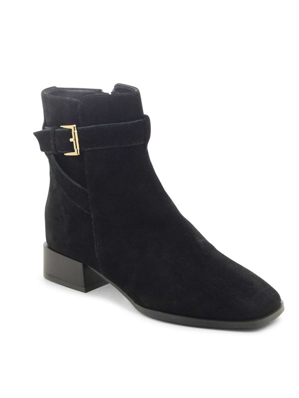 מגפונים לנשים עם אבזם מוזהב