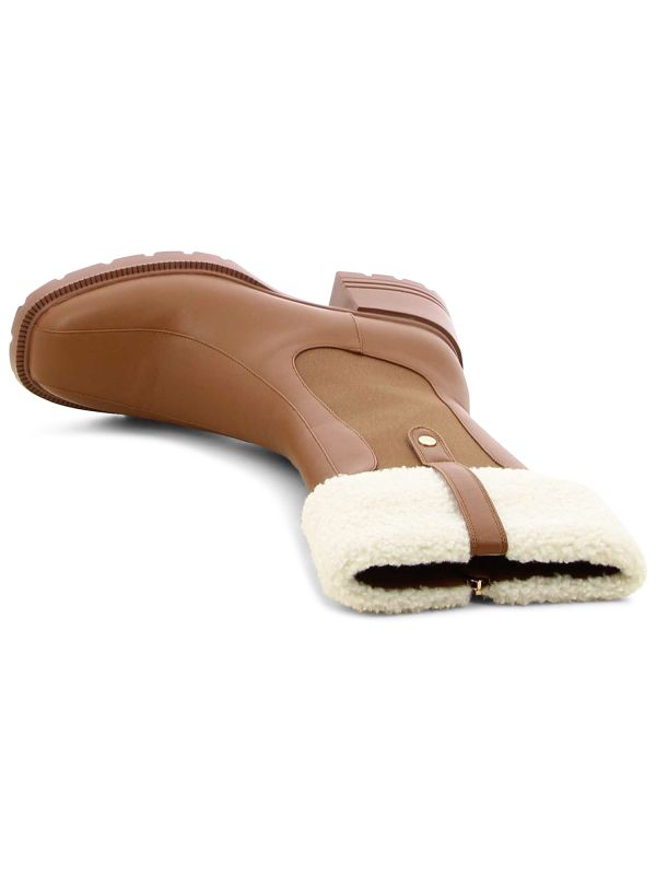 מגפוני עקב לנשים עם פרווה