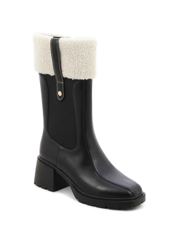 מגפוני עקב לנשים עם פרווה