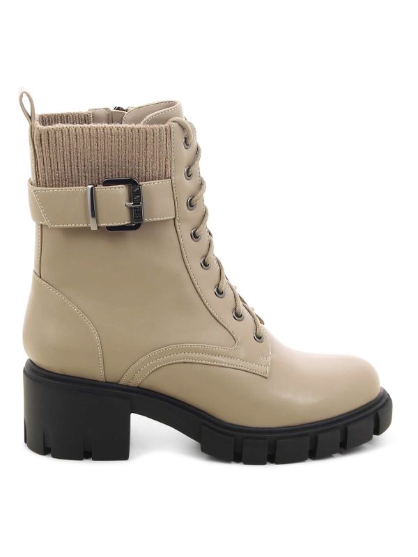 נעליים צבאיות עם עקב טרקטור לנשים