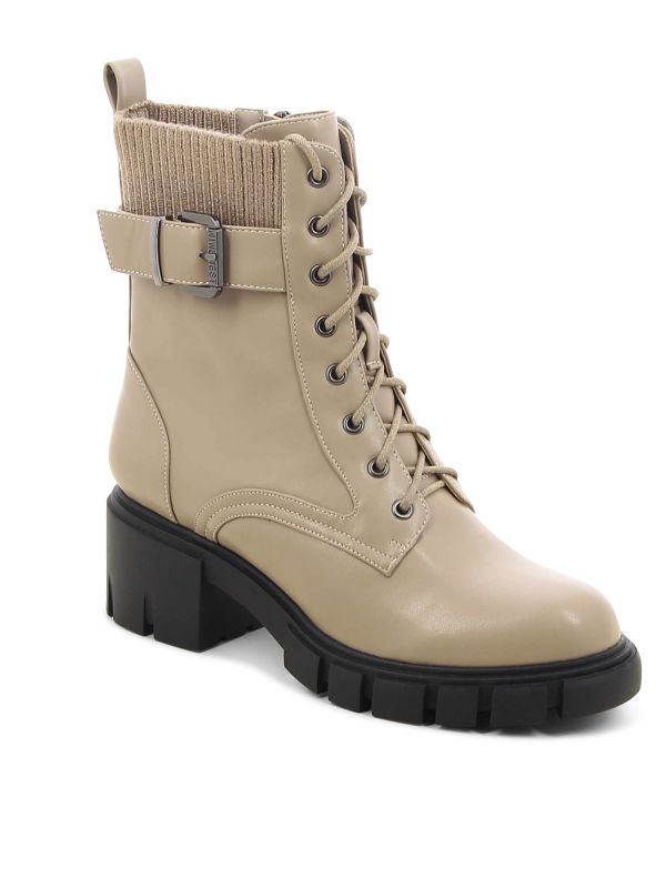 נעליים צבאיות עם עקב טרקטור לנשים