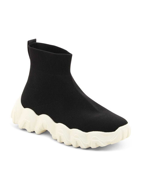 מגפוני גרב לנשים עם סוליית טרקטור