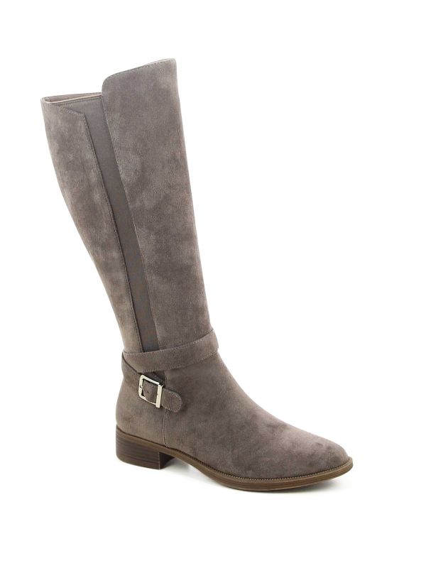 מגפיים גבוהים זמש לנשים