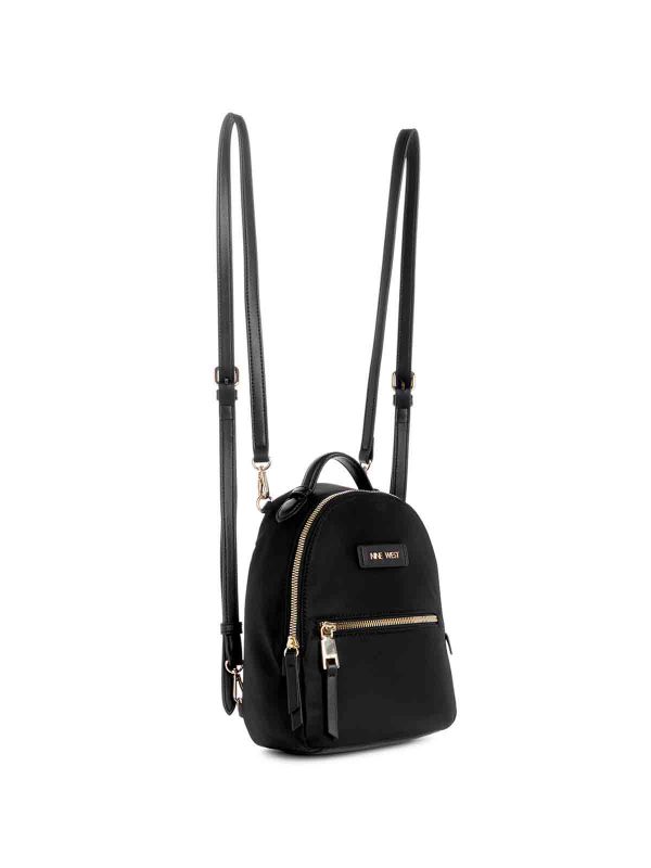 תיק צד מעוגל עם תא חיצוני לנשים