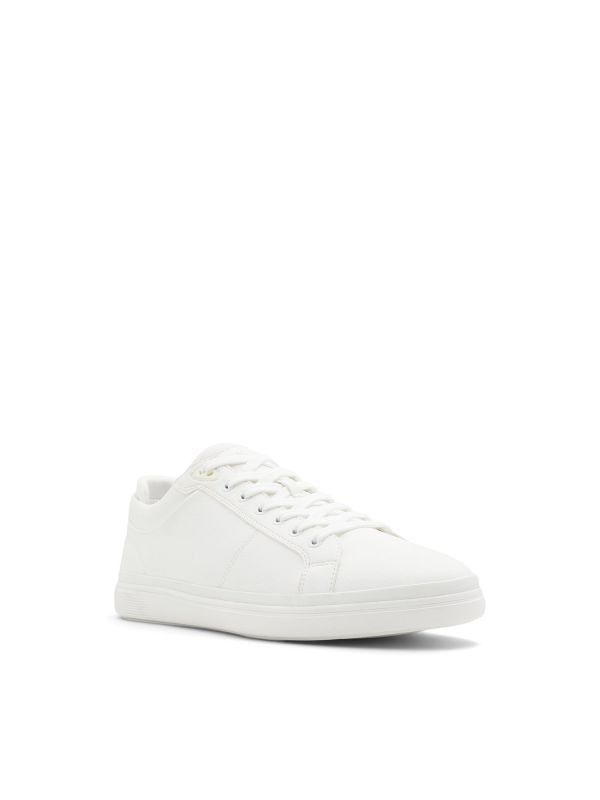 FINESPEC - נעלי סניקרס במראה עור לגברים