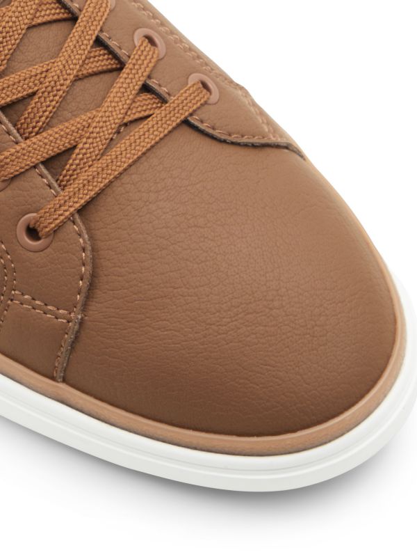 FINESPEC - נעלי סניקרס במראה עור לגברים