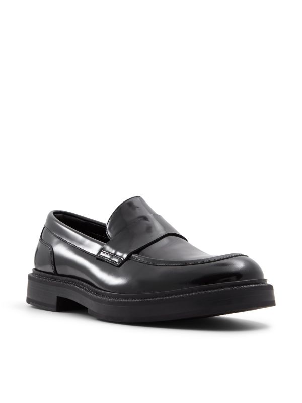 NIKO - נעלי מוקסין בגימור מבריק לגברים