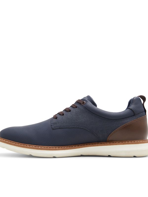 PRETH - נעלי סניקרס במראה עור לגברים