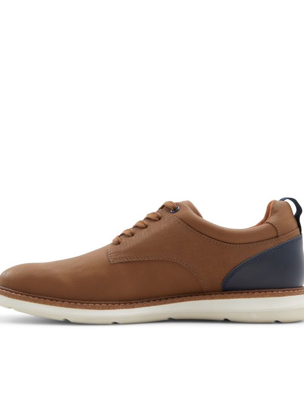 PRETH - נעלי סניקרס במראה עור לגברים