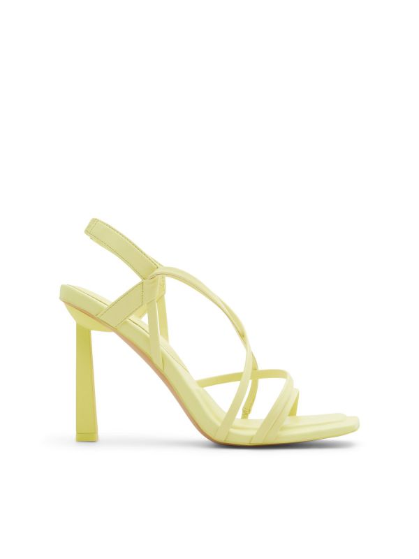 ANNALIE - סנדלי עקב גבוהים עם רצועות מוצלבות