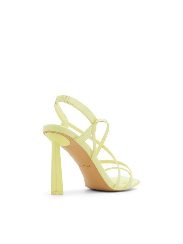 ANNALIE - סנדלי עקב גבוהים עם רצועות מוצלבות