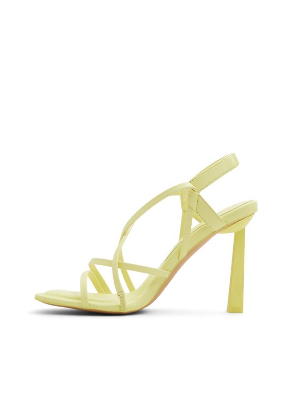 ANNALIE - סנדלי עקב גבוהים עם רצועות מוצלבות