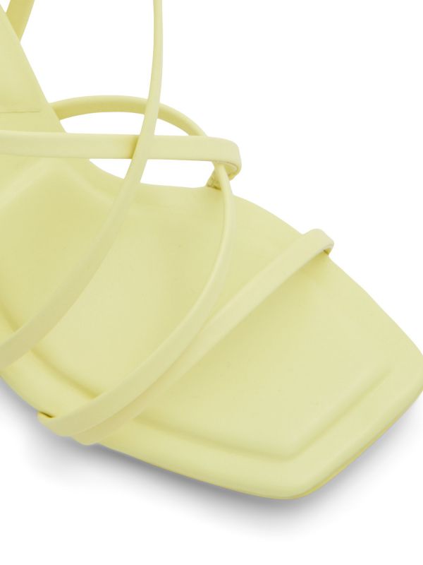 ANNALIE - סנדלי עקב גבוהים עם רצועות מוצלבות