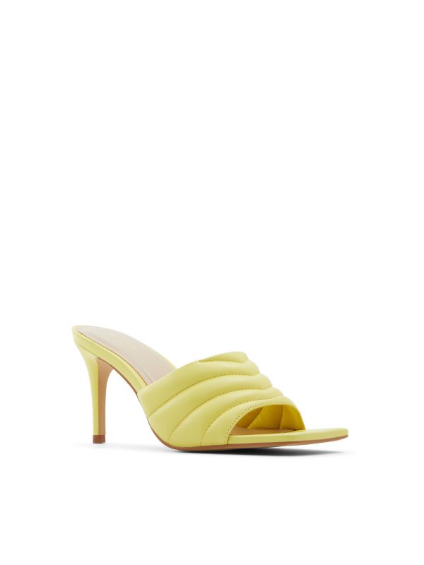 DANIELLITA - כפכפי עקב עם חרטום מרובע