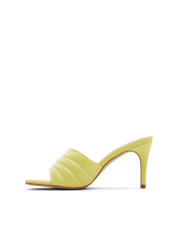 DANIELLITA - כפכפי עקב עם חרטום מרובע