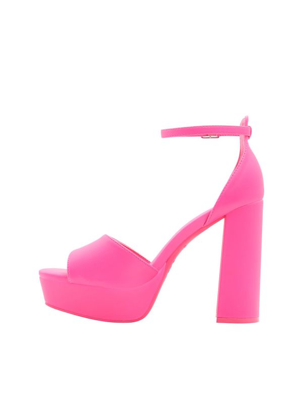 ELYSA - סנדלי עקב צ’אנקי עם הגבהה קדמית לנשים