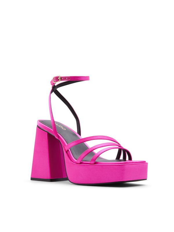 LANDABRIVER - סנדלי עקב גבוהים עם הגבהה