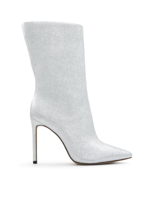 SILVA - מגפי סטילטו מטאליים לנשים